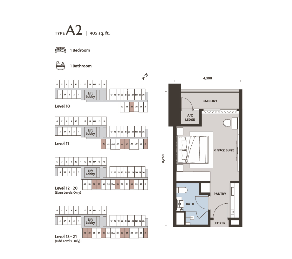 Dawn KLCC DAWN KLCC LAYOUT PLANS