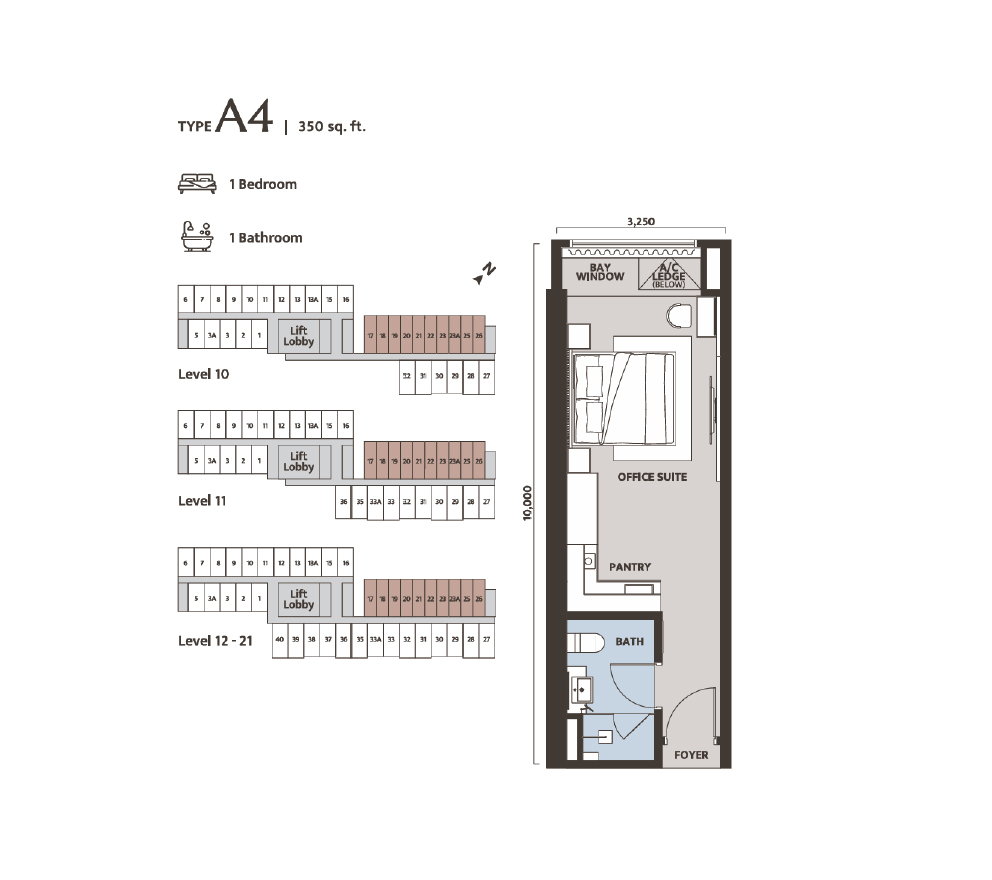 Dawn KLCC DAWN KLCC LAYOUT PLANS